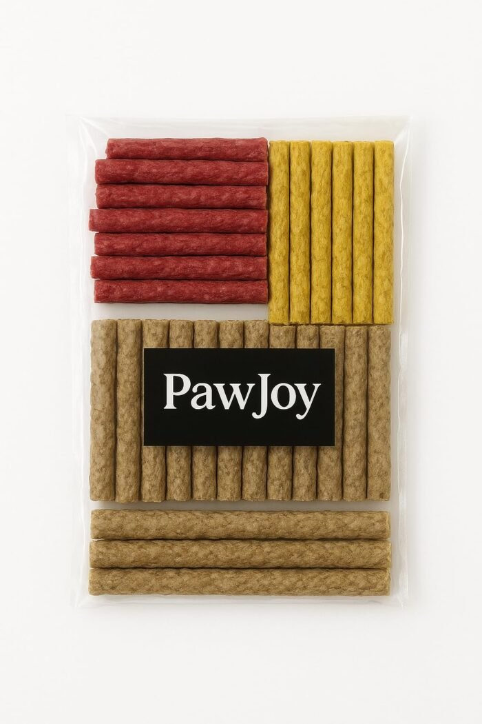Pawjoy Pet Wipes(80 Pulls) + 3 Inch Dog Chew Bone 250Gms + Munchies 250 GMS + Dog Biscuit 500 Grams | All in one Gift for Your pet