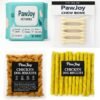 Pawjoy Pet Wipes(80 Pulls) + 3 Inch Dog Chew Bone 250Gms + Munchies 250 GMS + Dog Biscuit 500 Grams | All in one Gift for Your pet