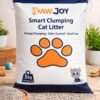 PawJoy Scented Cat Litter – 5kg | Super Fast Clumping, Odor Control, Lavender Fragrance, Low Dust Formula