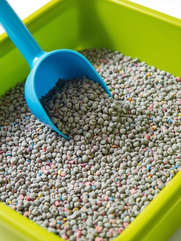 PawJoy Scented Cat Litter – 5kg | Plus One Pet Wipes | Super Fast Clumping, Odor Control, Fresh Citrus Fragrance, Low Dust Formula | Combo Pack