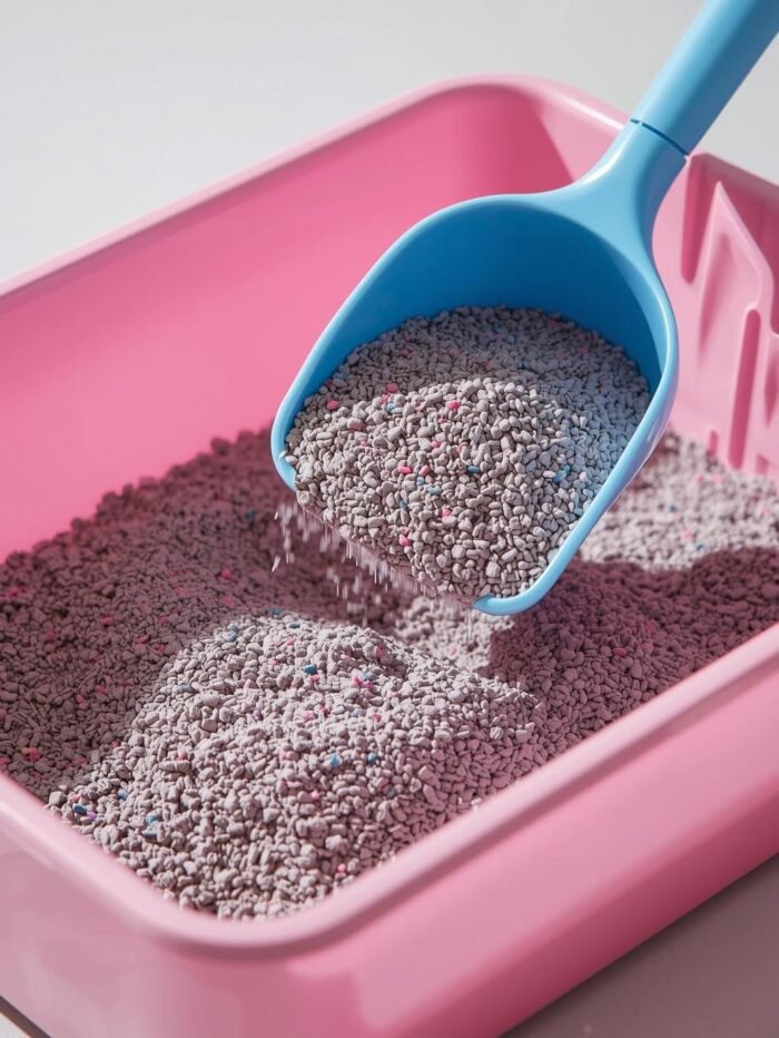 PawJoy Scented Cat Litter – 5kg | Super Fast Clumping, Odor Control, Lavender Fragrance, Low Dust Formula